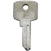 Alubox clé blanche droite de rechange pour boîtes aux lettres - 31abndx