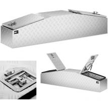 Alubox Riffelblech Alukiste Truckbox Werkzeugbox Transportkiste 177x40x4 cm 280L