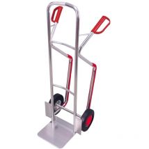 variofit Alukarre 200 kg H 1300 mmLufträder 260x85 mm