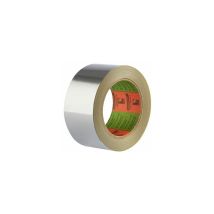 Ruban adhésif aluminium 50 mm – 50 m – 50 microns – Résistance jusqu'à 110°C – Barnier