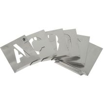 Alphabet pour étiquetage 60 mm aluminium – Numéro de porte – Matières – EHS