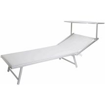 Aluminium Beach Falten Sie sicherer sicherer Latein mit Wilaw Tettuccio - White - White