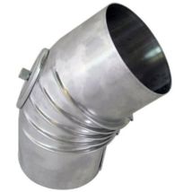Bertrams Bogen Aus Aluminium Dn 60 45 Grad Mit Kontrollverschluss Gerippt