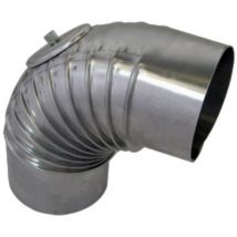 Bertrams Bogen Aus Aluminium Dn 60 90 Grad Mit Kontrollverschluss Gerippt