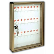 Aluminium -Bulletin -Board -Halter 24 Hooks L30xp5xH40 cm Eigentumswohnung Büro