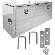 Truckbox Deichselkasten P402 inkl.Montagesatz Deichselbox Aluminium Trucky