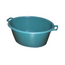 ALUMINIUM ET PLASTIQUE - Baquet ovale 45L 62x50cm - vert