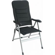 Aluminium Gartenstuhl Sessel mit gepolstertem Yog -Rückenlehne