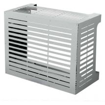 Klimaanlagenabdeckung für linear m Klimaanlage Weiß in Aluminium L86 x T44 x H68 cm