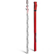 Steinberg Systems - Aluminium Level Staff Levelling Rod Survey Staff Collapsible 1.23m-5m mm/cm