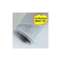 Aluminium -Moskitonennetz -Stopp -Einschub Rotolo 30 mt. - 60 cm.