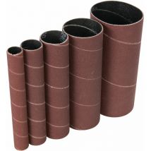 Aluminium Oxide Sanding Sleeves TSPSS240G5PK s 5pce 240G 926837 - Triton