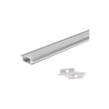 Profilé aluminium Encastrable 6mm Diffuseur Blanc pour Ruban led 1m.