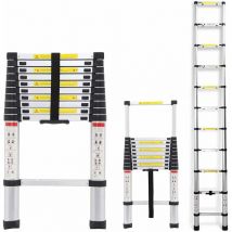 Aluminium Telescopic Ladder Extension Extend - Portable Foldable (3.2M)