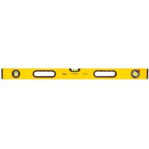 Aluminium Wasserwaage 80cm – Messgenauigkeit 0,5 mm/m – Breite 24 mm – Gelb