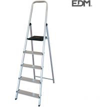 Aluminium-Wohnraumtreppe 5 Stufen EDM