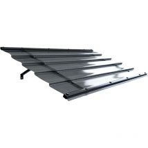 Meistro Kodas - Aluminiumrahmen-vordach Starkedach Diamonds Straight T-150 Mit Monolithischem Polycarbonatbeschichtung