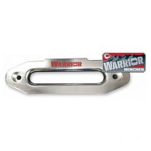 Aluminiumseilfenster Warrior silber mit rotem Logo