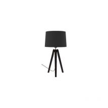 Aluminor - Lampe design, Lampe trépied essence déco Noir en Wood