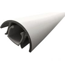 MAL-100 Kabelkanal (l x b x h) 1000 x 30 x 15 mm 1 St. Silber (matt, eloxiert) - Alunovo