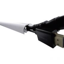 Alunovo MWE-100 Kabelkanal (L x B x H) 1000 x 30 x 15 mm 1 St. Weiß (matt)