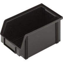 Alutec - 1394004197 esd Sichtlagerkasten CB4MC (b x h x t) 145 x 125 x 235 mm Schwarz 1 St.