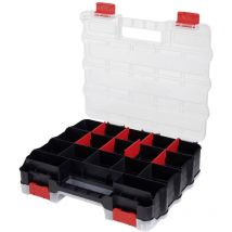 Alutec - Officina e meccanica 56085 Valigetta per minuteria (l x a x p) 320 x 80 x 270 mm Scomparti: 32 suddivisione vari