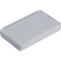 66016 Scharnierdose (l x b x h) 136 x 87 x 19 mm Grau 1 St. - Alutec