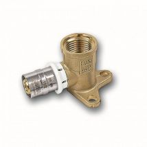 Aluverbund Pressfitting Sanha bleifrei Wandwinkel 20 x 2 - 3/4' Multikontur dvgw