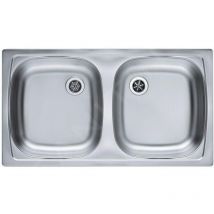Basic - Évier 780x435 mm, inox 1039145 - Alveus