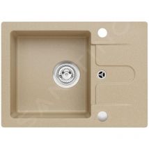 Alveus - Cortina - Évier en granit 580x420 mm, beige 1133437