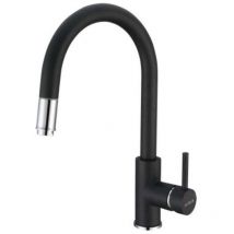 Alveus - Delos - Mitigeur D'Évier Avec Bec Extractible, Carbone 1129022