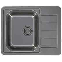 Line Monarch - Spüle, 62x50 cm, Anthrazit 1145002 - Alveus