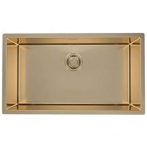 Alveus - Quadrix Monarch - Spüle, 79x45 cm, Bronze 1117479