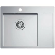 Alveus Quarto - Lavello 62x48 cm, sx, acciaio inox 1124383