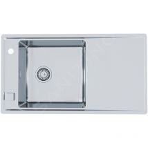 Solido - Alveus Stricto - Évier 860x472 mm, avec commande du vidage, inox 1124364