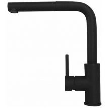 Alveus - Zeos - Miscelatore da lavello con bocca di erogazione estraibile, nero 1136505