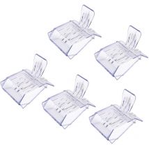 Alwaysh - Set of 5 Beekeeper Queen Bee Dream Catcher Plastic Clip - Clear