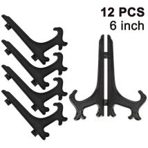 Shining House - Set mit 12 Tellerhaltern aus Kunststoff - Präsentationsständer zur Präsentation von Sammlertellern