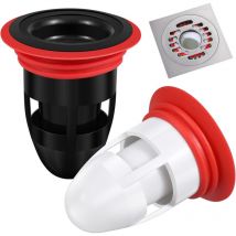 Alwaysh - Lot of 2 anti-refoulement bouches for the shower, anti-odor bouchons for the kitchen and the bath