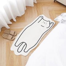 Cat Cute Bath Mat Bath Mat Cute Floor Mat Absorbent Non-slip Super Soft Cartoon Shower Mat - Alwaysh