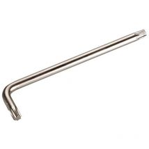 193260 193260-Llave Torx acodada cr-v niquelada T-60 en envase de 5 ud, Nero - Alyco