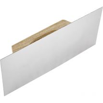 Paleta rectangular con mango de madera 300 x 150 mm