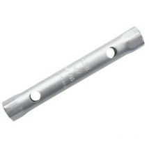 Llave tubo hexag. 14-15mm 2 bocas c/red. Alyco