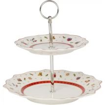 Toy's Delight Alzata Alzatina in Porcellana Tema Natalizio 24cm - Villeroy&boch