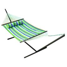 Vette - amaca bermuda xl con supporto riga multicolor 200X140 - 200X140 cm