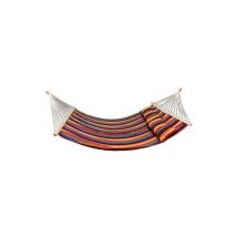Amaca Matrimoniale You And Me Multicolor In Cotone Cm.200x150 Con Cuscini