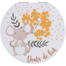 Boîte à dents de lait mimosa