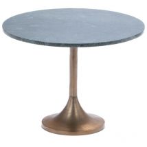 Amadeus - Bout de canapé Marbre vert 55 cm