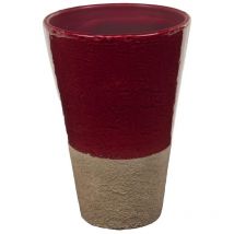 Amadeus - Cache pot Belga Cerise 19 cm